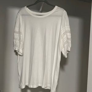 Ava & Viv 1X White Top